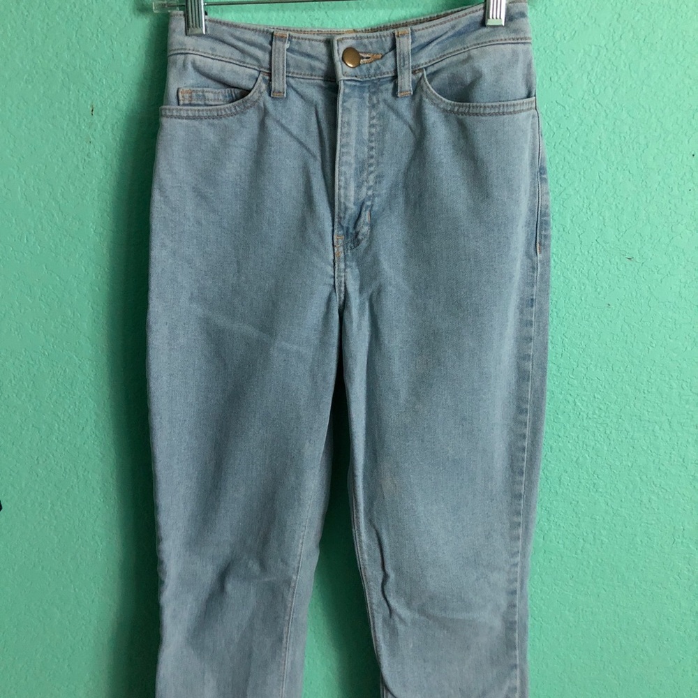 American Apparel High Waisted Mom Jeans